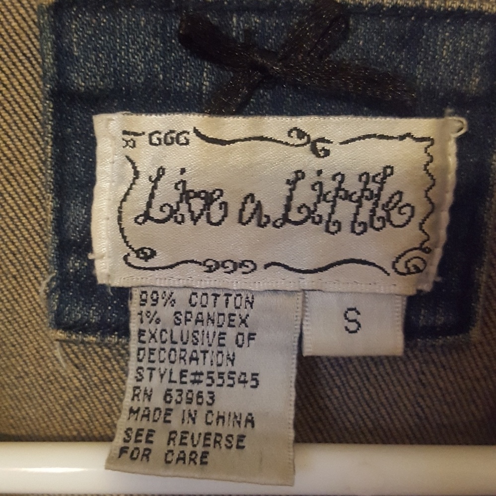 Fitted denim jacket - Picture 4 of 6